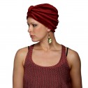 Terry Turban in Red colour, Natural Image